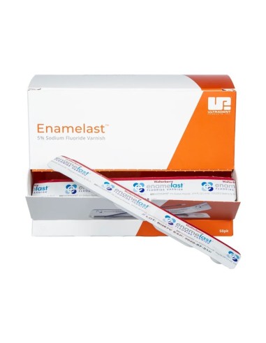Enamelast Barniz Desensibilizante, Fluoruro Sodio 5% Kit Walterberry 50 monodosis Ultradent