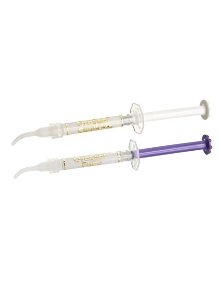 Oraseal Kit Caulking & Putty Sellador y Masilla, Dique de Goma, 4 jeringas 1,2ml Ultradent