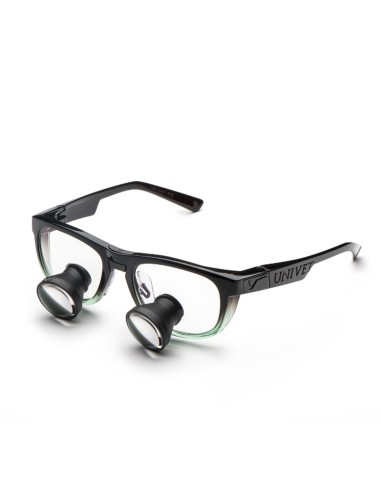 Lupa Binocular Galileana TTL 3.0X350 PRO HD Look Emerald Univet