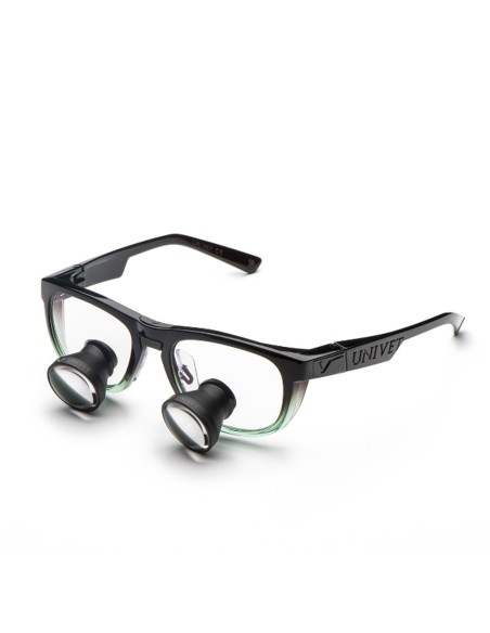 Lupa Binocular Galileana TTL 3.0X350 PRO HD Look Emerald Univet