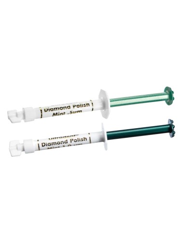 Pasta Pulidora Diamantada Menta 2 Jeringas  1,2ml Ultradent