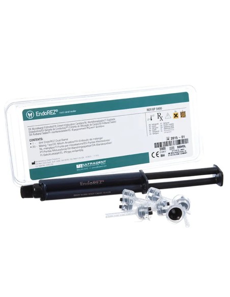 EndoREZ Obturación Sellador Conductos Jeringa Reposición 5ml Dual Barrel Ultradent