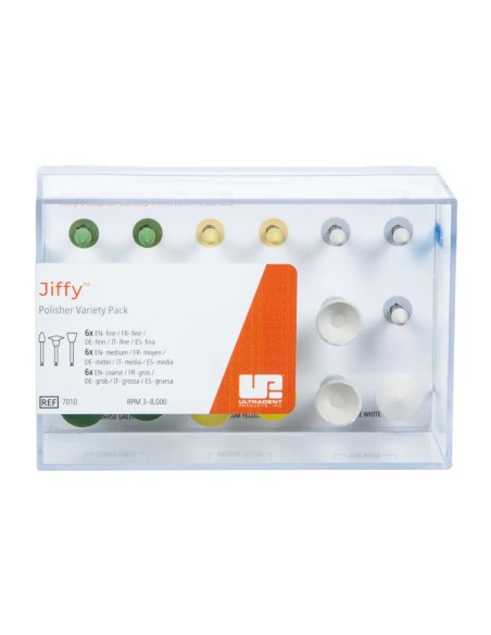 Pulidores Composite Jiffy Original Kit Surtido 18 piezas Ultradent