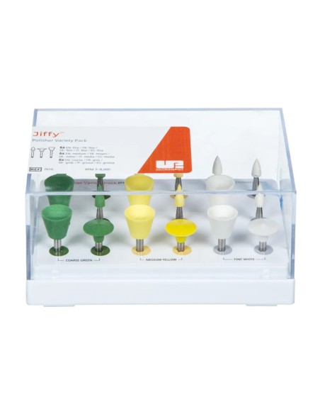 Pulidores Composite Jiffy Original Kit Surtido 18 piezas Ultradent
