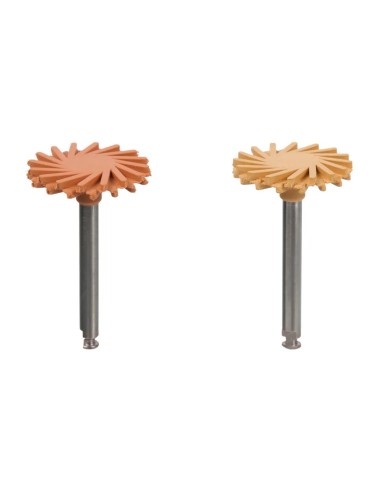 Pulidor Intraoral Rueda Jiffy Natural Universal, Cerámica, Reposición 3 piezas, Ultradent