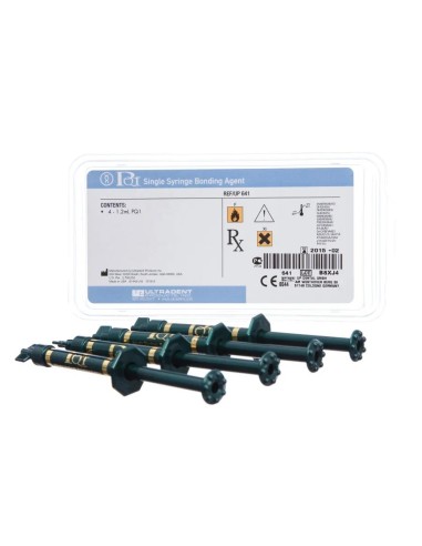 Adhesivo Universal PQ1 Fotopolimerizable Reposición 4 Jeringas 1,2ml Ultradent