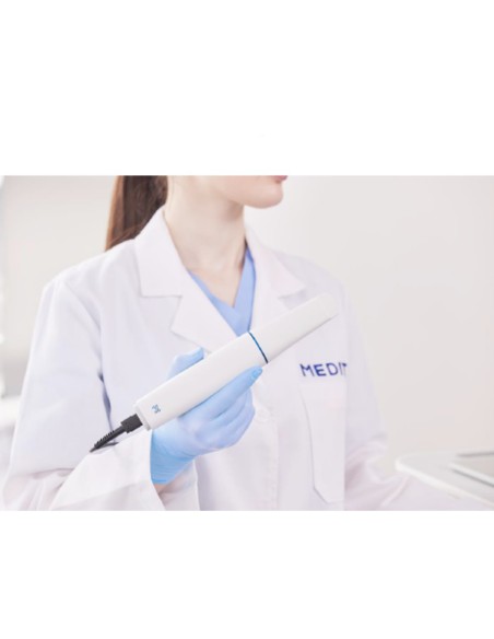 Medit i900 Escáner Intraoral, 360º Touch Band, Sin Botones