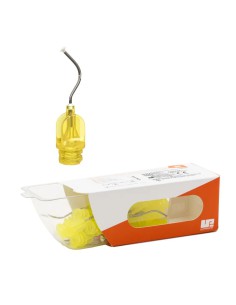 Puntas de Aplicación Metal Dento-Infusor Comfort Hub con Cepillo 20 uds Ultradent 2