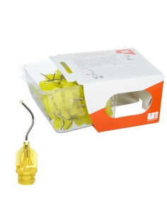 Puntas de Aplicación con Cepillo Metal Dento-Infusor Comfort Hub 100 uds Ultradent