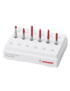 Fresas Diamante RA Prep Twins Kit Prueba 40 µm Medio PT2440 Preparación 6 uds Intensiv