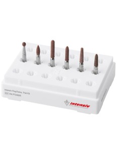 Fresas Diamante RA Prep Twins Kit Prueba 60µm Medio PT2460 Preparación 6 uds Intensiv