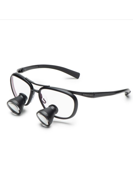 Lupa Binocular Galileanas ITA TTL Calibre 56-16 Black Edition Vespa Univet