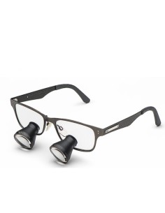 Lupa Binocular Ash Galileanas PRO HD 55-17/53-17 Dark Carbon Red Univet 2