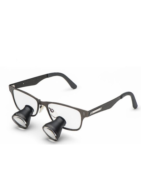 Lupa Binocular Ash Galileanas PRO HD 55-17/53-17 Grey Carbon Univet