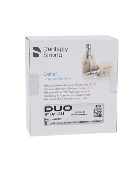 Celtra Duo Cerec HT A1 C14 Bloques CAD/CAM 4 uds De Trey