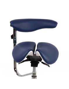 Taburete Clínica Dental Avenger con Respaldo Bader 2