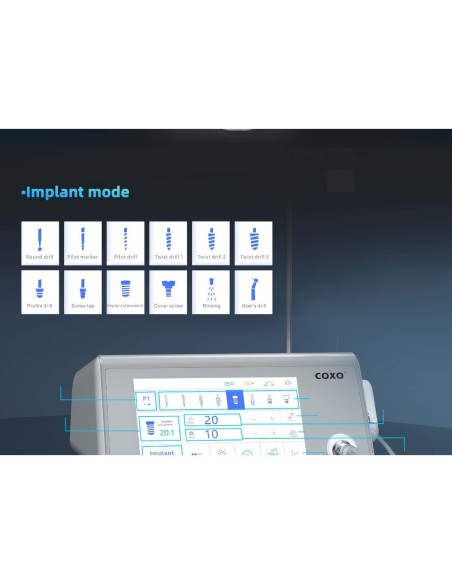 En proceso - Motor de Implantología y Cirugía C Sailor Pro Plus con CA 20:1, Fisiodispensador y Pedal COXO