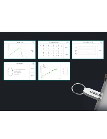 En proceso - Motor de Implantología y Cirugía C Sailor Pro Plus con CA 20:1, Fisiodispensador y Pedal COXO