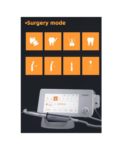 En proceso - Motor de Implantología y Cirugía C Sailor Pro Plus con CA 20:1, Fisiodispensador y Pedal COXO