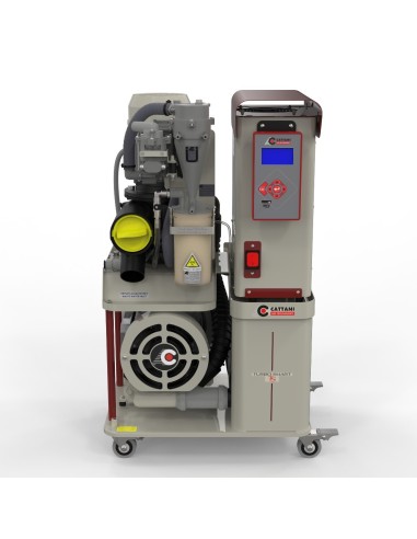 Aspiración Progresiva Cattani Turbo Smart TS para 3 equipos dentales con HEPA, WIFI y Separador de Amalgama