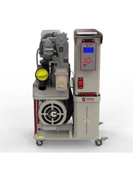 Aspiración Progresiva Cattani Turbo Smart TS para 3 equipos dentales con HEPA, WIFI y Separador de Amalgama