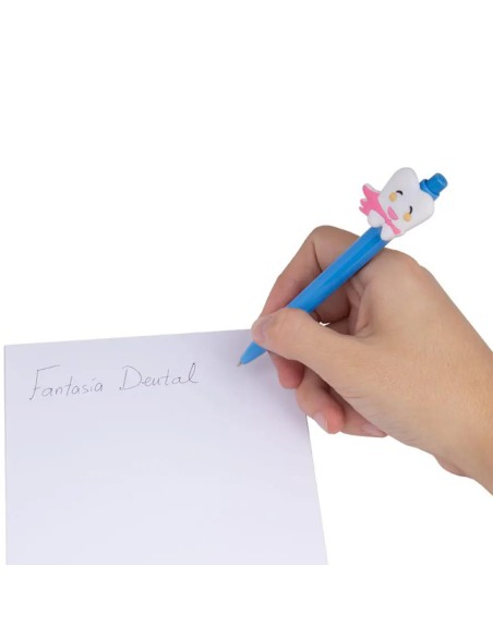 Bolígrafos Funny Tooh Pens con Forma de Molar, Divertidas, Pack 12 unidades Bader