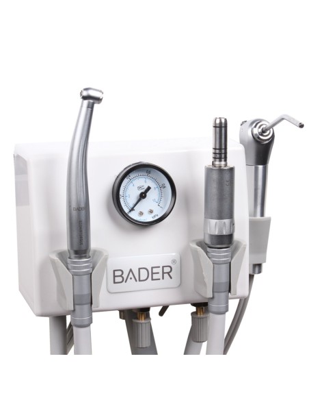 Equipo Dental Mural con Unidad de Apoyo, Montaje a Pared, de Bader