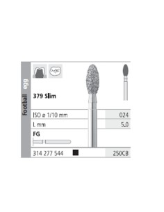 Fresas Diamante FG 250CB Balón Rugby 379 Slim 024 Super Grueso L5 Caja 6 uds Intensiv