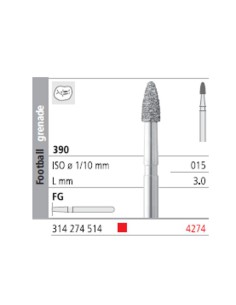 Fresas Diamante FG 4274 Granada 390-015 Fino L3 Caja 6u Intensiv