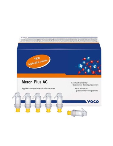 Meron Plus AC Cemento Universal Ionómero de Vidrio Caja 150 cápsulas VOCO