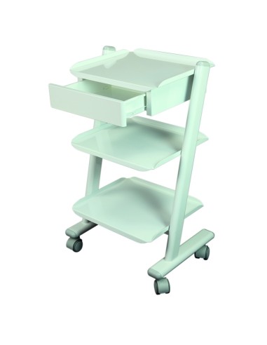 Carrito Móvil con Cajón y 3 Enchufes