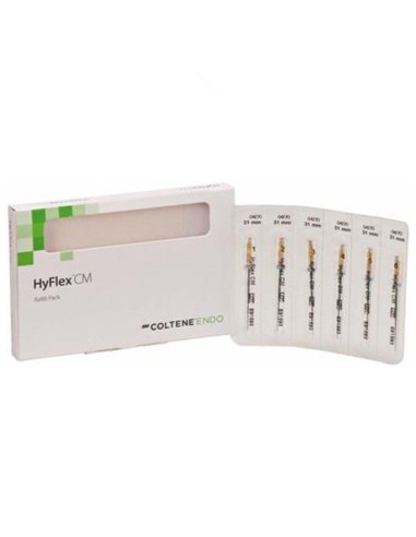 HyFlex CM Niti 31mm Limas Reposición 6 unidades