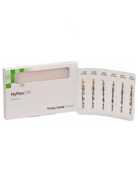 HyFlex CM Niti 31mm Limas Reposición 6 unidades