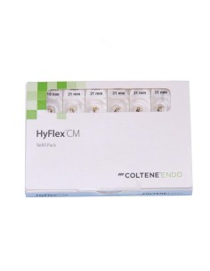 HyFlex CM Niti 21mm Conicidad 06 Reposición 6 Limas Coltène