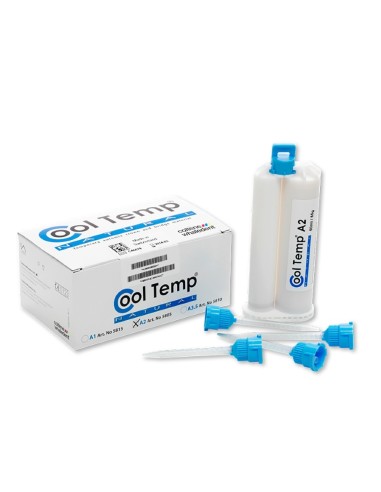 Cool Temp Natural Resina Provisional Puentes y Coronas Reposición Cartucho 85gr Coltène