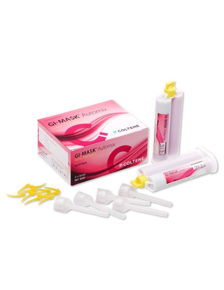 GI-Mask Automix NF Silicona Laboratorio Reposición 2 cartuchos 50ml Coltène