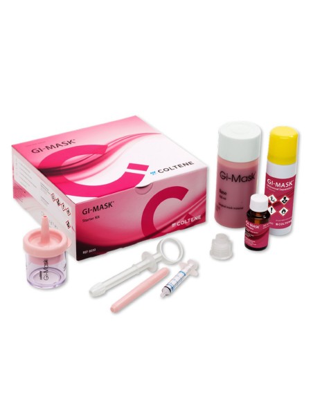 GI-Mask Silicona C, Laboratorio, Started Kit 150ml + 18ml + 50ml Coltène
