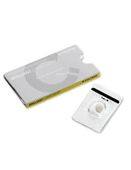 Brilliant Componeer Carilla Reposición Maxilar Superior Tamaño M, Translucent 1 pieza Coltène