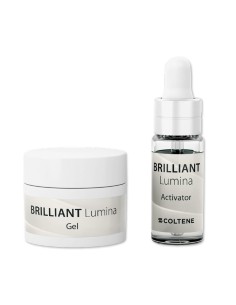 En proceso - Brilliant Lumina Basic Kit Blanqueamiento Clínica 4 botes 2ml gel + 1 bote 5ml activador Coltène