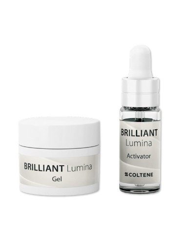 En proceso - Brilliant Lumina Basic Kit Blanqueamiento Clínica 4 botes 2ml gel + 1 bote 5ml activador Coltène