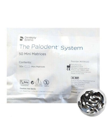 Palodent Mini Matrices Reposición 50 Uds