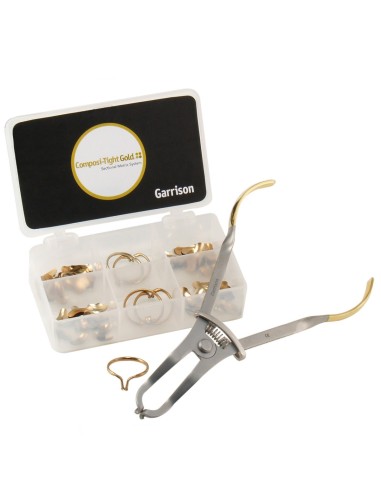 Composi-Tight Gold Kit Completo Matrices + Anillos + Pinza, 257 piezas Garrison