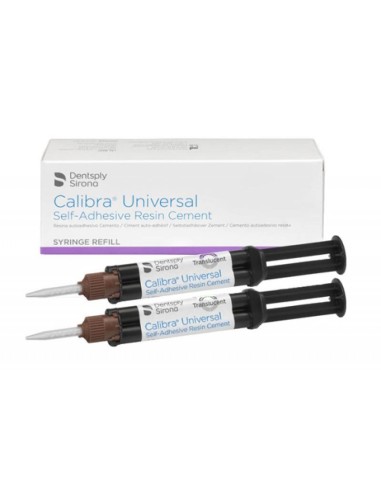 Calibra Universal Cemento Estético Jeringas Reposición 2x4,5g.