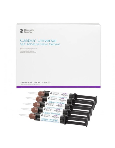 Calibra Universal Cemento Estético Intro Kit Jeringas 5x4,5g.