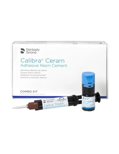 Calibra Ceram Cemento Estético Combo Kit Jeringa + P&B Active