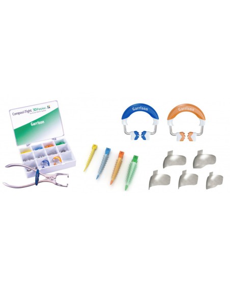 Composi-Tight 3D Fusion Matrix System Matrices Seccionales Mini Kit Garrison