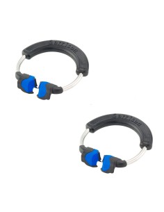 Composi-Tight Soft Face 3D XR Anillo Extra Retentivo, Azul 2 uds Garrison