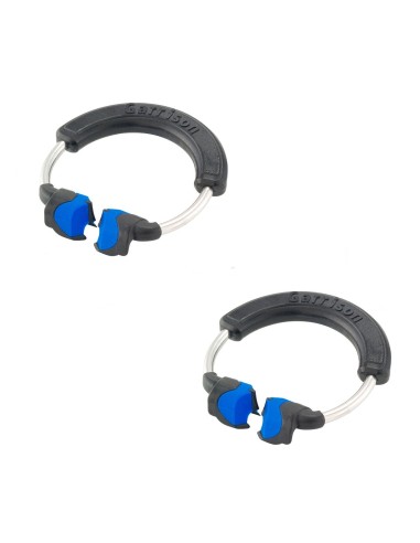 Composi-Tight Soft Face 3D XR Anillo Extra Retentivo, Azul 2 uds Garrison