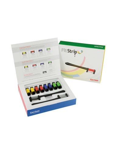 Fitstrip Starter Kit Contorneado y Acabado Interproximal 10 u + 2 mangos Garrison