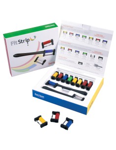 Fitstrip Kit Acabado Subgingival + Kit Pulido, 10 Tiras y 2 Mangos, Garrison